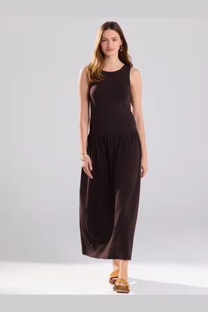Next Drop Waist Maxi Length Jersey Dress