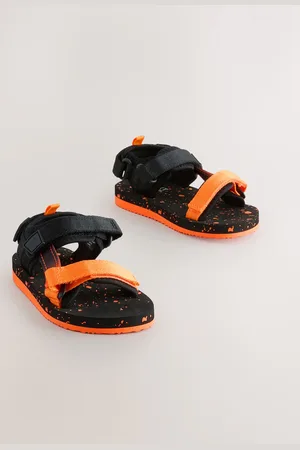 Next Orange Wide Fit (G) Trekker Sandals