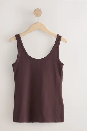Next Chocolate Thick Strap Vest