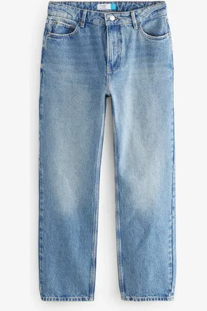 Next Dark Straight Leg 100% Cotton Jeans