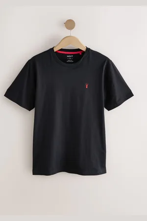Next Slim Fit 100% Cotton Stag T-Shirt