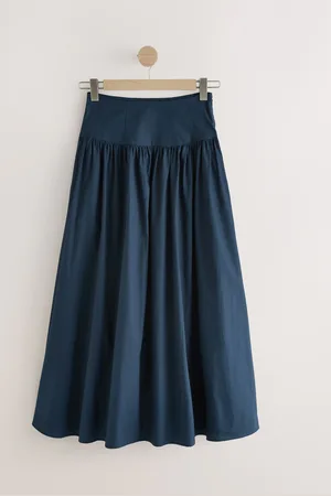 Next Drop Waist Midi Skirt