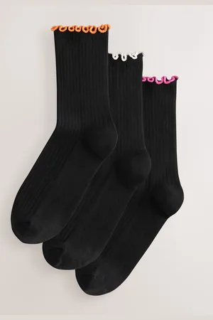 Next Lettuce Welt Bright Ankle Socks 3 Pack