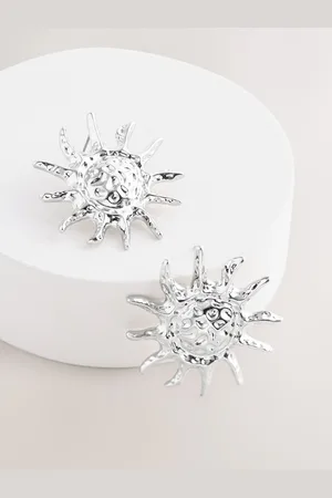 Next Tone Sun Stud Earrings