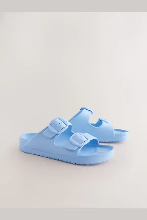 Next Beach Double Strap Flat Sliders