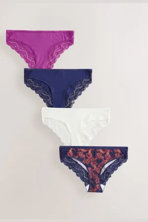 Next Bikini Lace Knickers 4 Pack