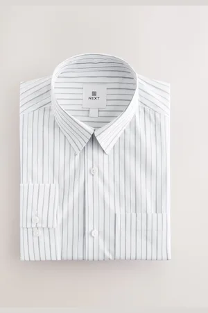 Next Mono 100% Cotton Relaxed Fit Long Sleeve Shirt