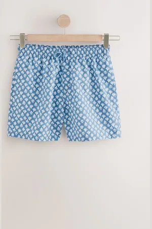 Next Coral Printed Swim Shorts