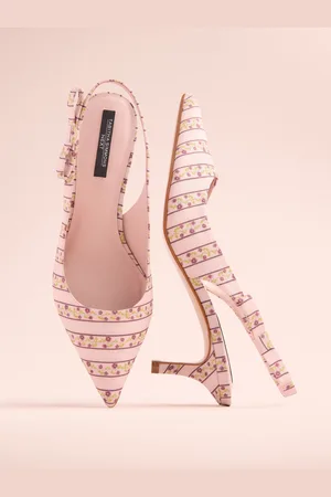 Next Floral Tabitha Simmons x Dela Slingback Point Heels