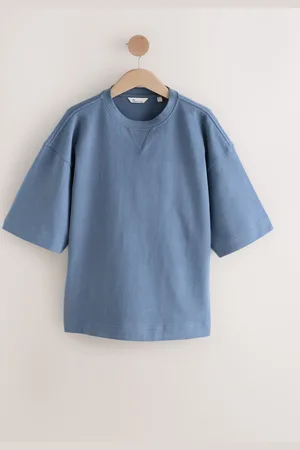 Next Oversized 100% Cotton Short Sleeve Soft Touch Peached Feel Heavyweight T-Shirt