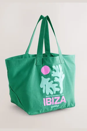 Next Large Canvas 100% Cotton Shoulder Bag