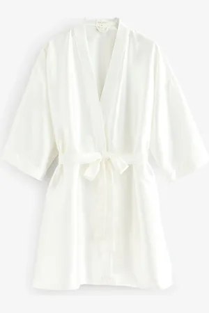 Next Ivory Bridal Satin Robe