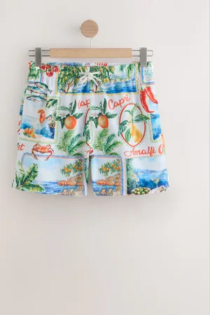 Next Amalfi Printed Swim Shorts