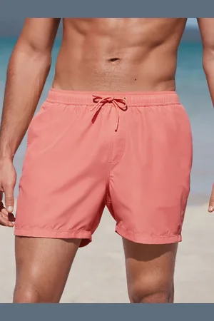 Next Coral Essential Swim Shorts