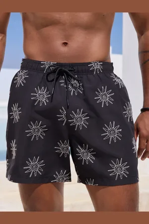 Next Embroidered Swim Shorts