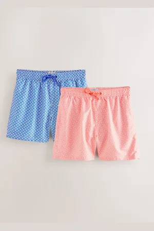 Next Printed Swim Shorts 2 Pack