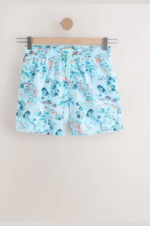 Next Light Hawaiian Printed Swim Shorts