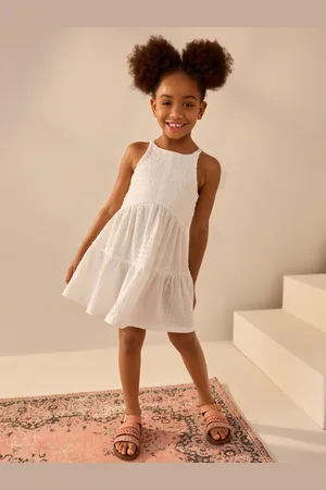 Next Strappy Crinkle Summer Dress (3-16yrs)