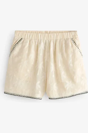 Next Crochet Shorts With Embroidery