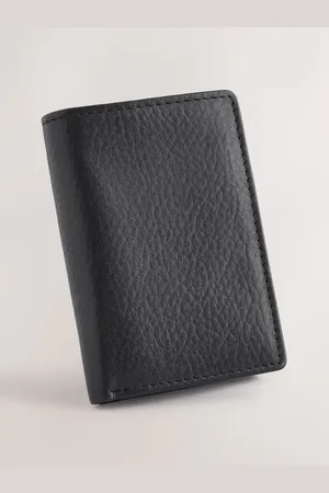 Next Leather Grainy Trifold Wallet