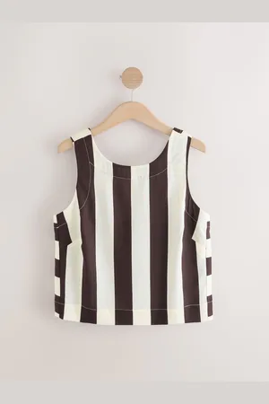 Next /Cream Stripe Vest Top