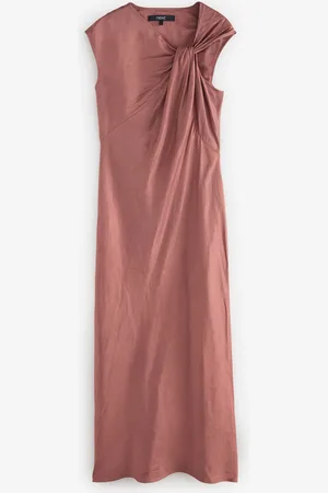 Next Chocolate N. Premium Occasion Twist Maxi Dress