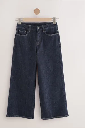 Next Rinse Crop Wide Leg Jeans