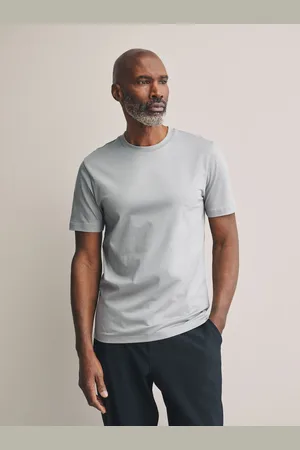 Next Slim Fit Regular Fit Signature SUPIMA Cotton Crew Neck T-Shirt