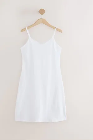 Next Menopause Friendly Cooling Cotton Slip