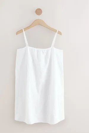 Next Summer Sparkle Cornelli 100% Cotton Mini Dress