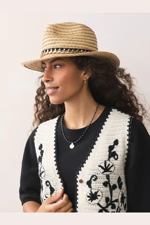 Next Chain Trim Panama Hat