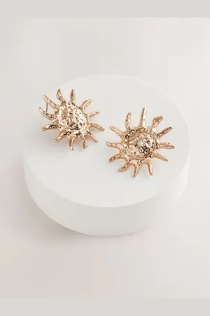 Next Tone Sun Stud Earrings