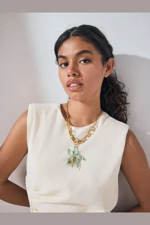 Next Light Flower Statement Necklace