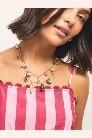 Next Tone Shell Charm Necklace