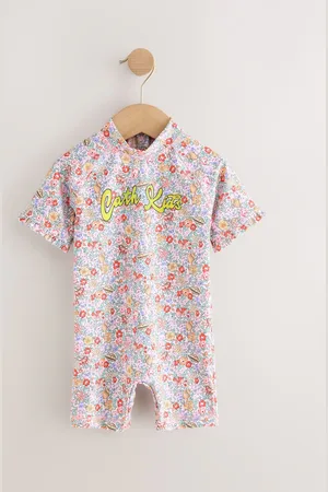 Next Cath Kidston Ditsy Floral Print Sunsafe Swimsuit (3mths-7yrs)