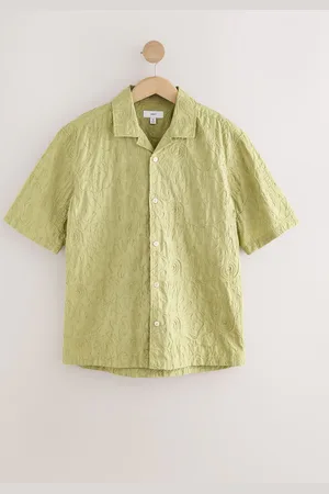 Next Textured Short Sleeve Shirt