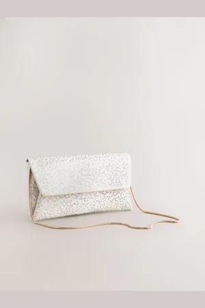 Next Clutch Bag With Detachable Cross-Body Chain