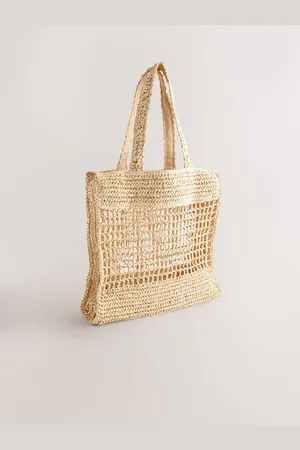 Next Straw Shoulder Bag