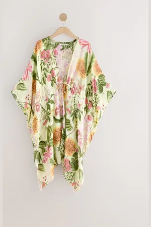 Next Floral Kew Collection Tie Waist Kimono