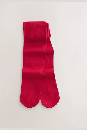 Next Red 80 Denier School Tights