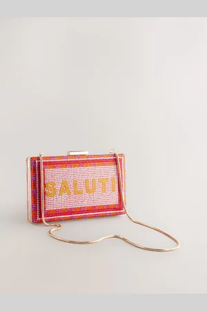 Next Multi Sparkle Clutch Bag