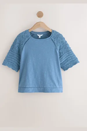 Next Crochet Short Sleeve 100% Cotton T-Shirt