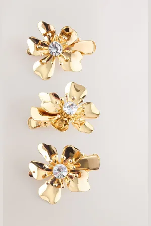 Next Tone Flower Hair Clips