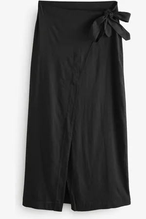 Next Maxi Sarong Skirt with Linen