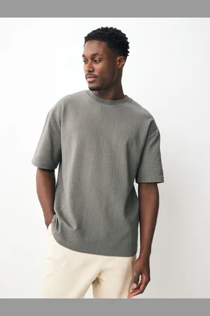 Next Relaxed Fit Textured T-Shirt
