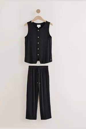 Next Button Through Vest Pyjamas