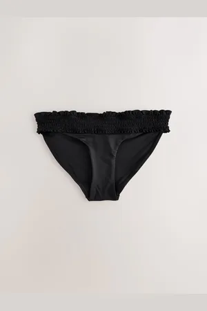 Next Shirred High Leg Bikini Bottoms