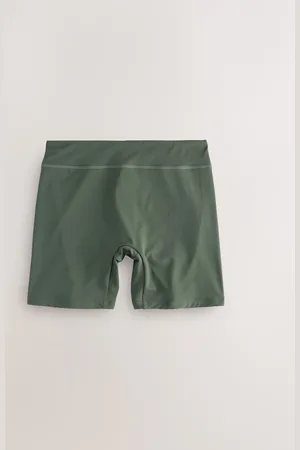 Next Khaki Long Length Bikini Shorts
