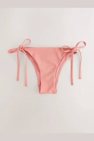 Next Metallic Tie Side Bikini Bottoms
