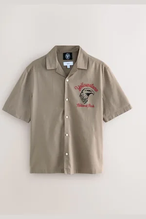 Next Natural National Park Back Print Short Sleeve Shirt
